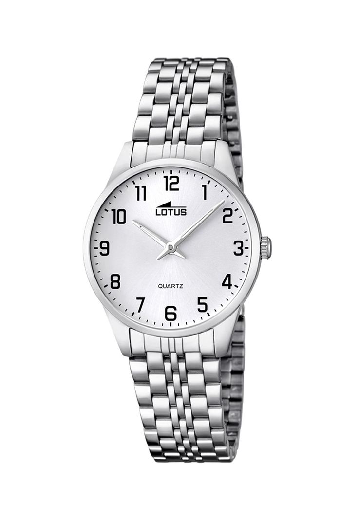 Reloj 15884/1 Lotus Blanco Mujer Acero Clasico-0