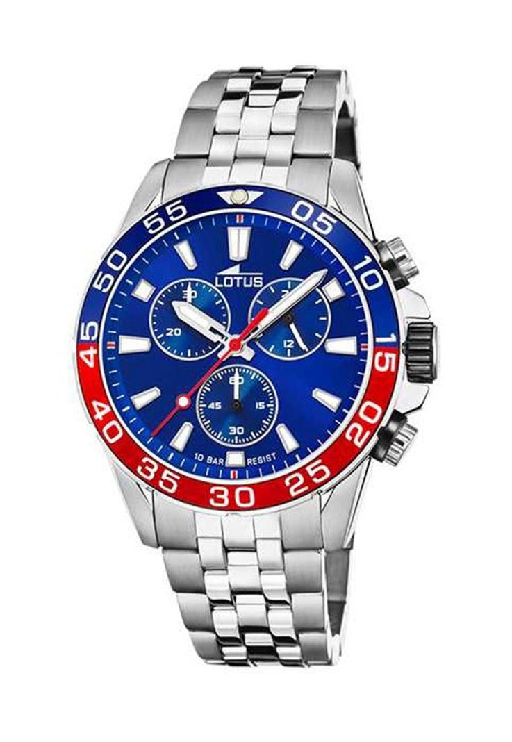 Reloj 18765/3 Lotus Azul Hombre Crono Deportivo-0