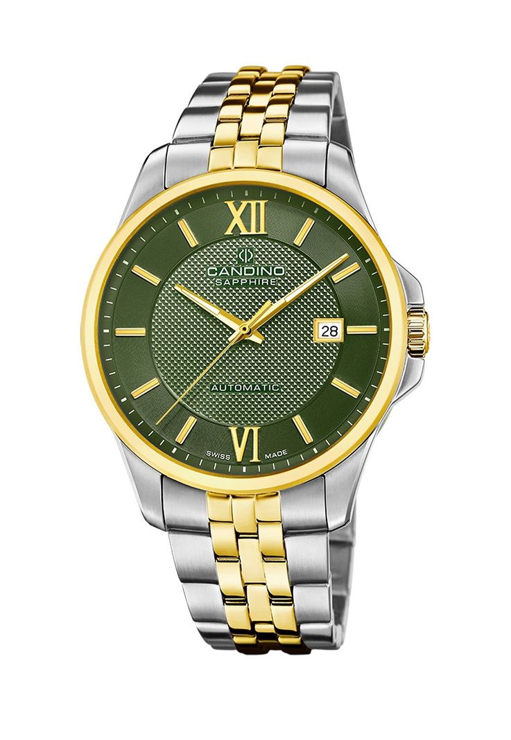 Reloj C4769/3 Candino Swiss Verde Hombre Automático-0