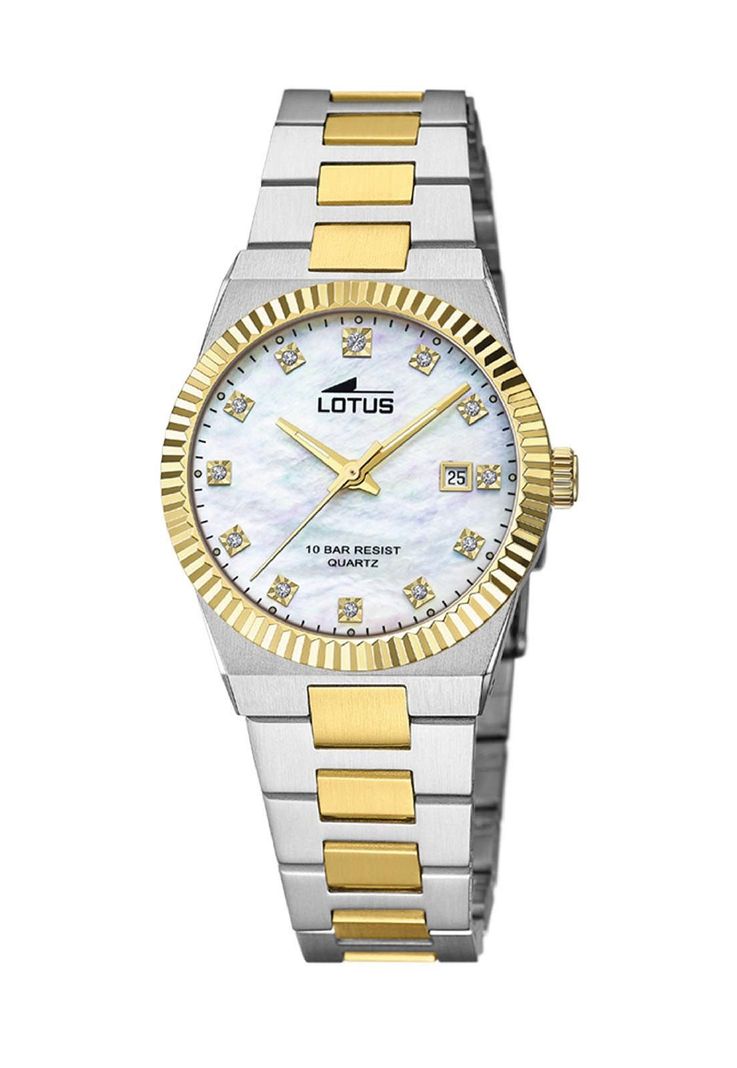 Reloj 18839/1 Lotus Nacar Mujer The Ambassadors Collection Blanco