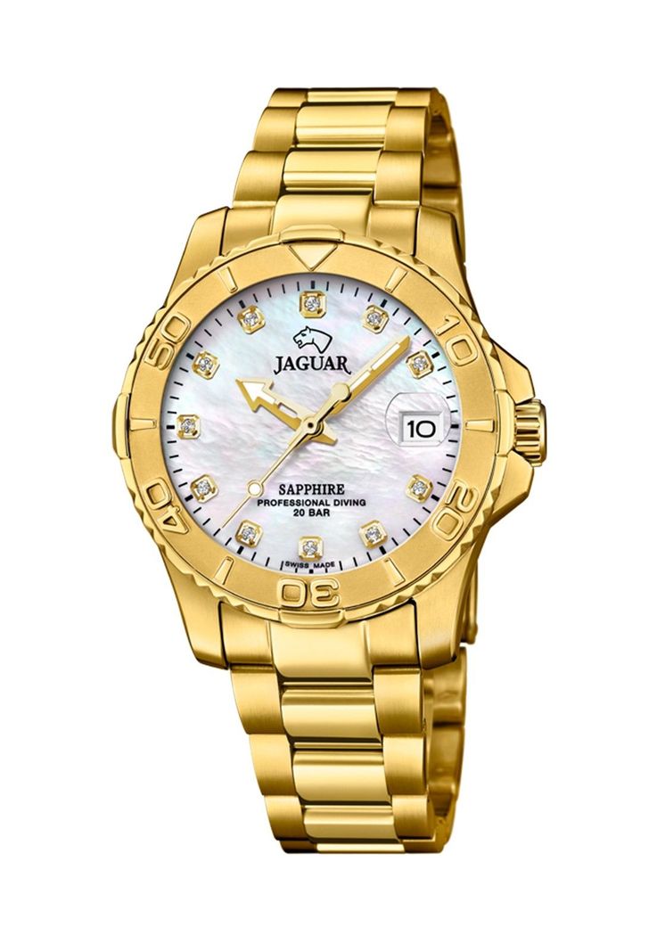 Reloj J898/1 Jaguar Blanco Nácar Mujer man-0