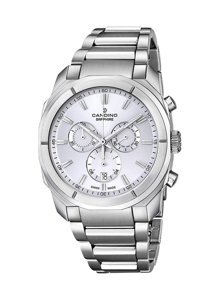 Reloj C4579/1 Candino Hombre Plateado Chronos