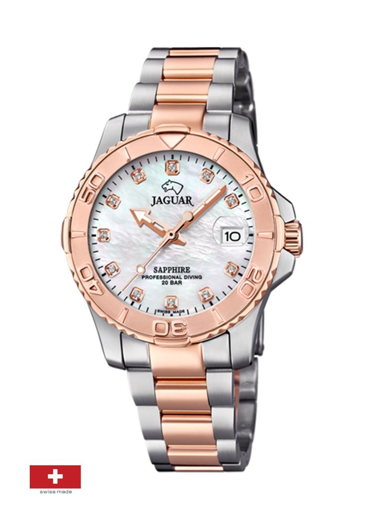 Reloj J871/5 Jaguar Crema Mujer Executive-1