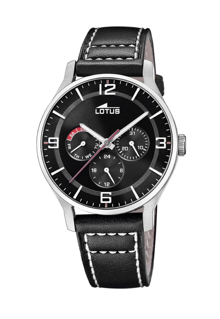 Reloj 18832/3 Lotus Negro Hombre Multifuncion-0