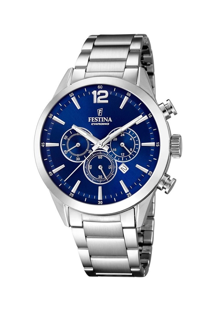 Reloj F20343/7 Festina Azul Hombre Timeless Chronograph-0