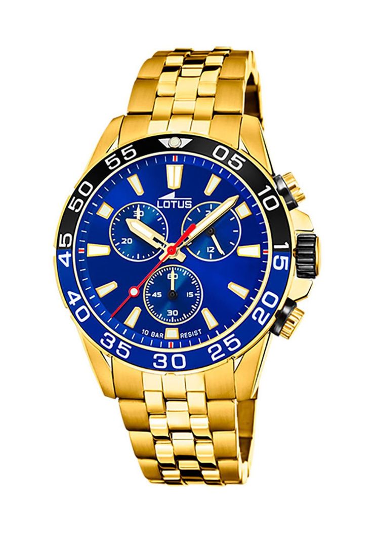 Reloj 18769/1 Lotus Azul Hombre Crono Deportivo-0