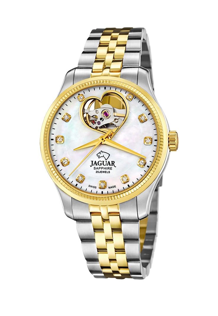 Reloj J995/1 Jaguar Swiss Blanco Mujer Automatico