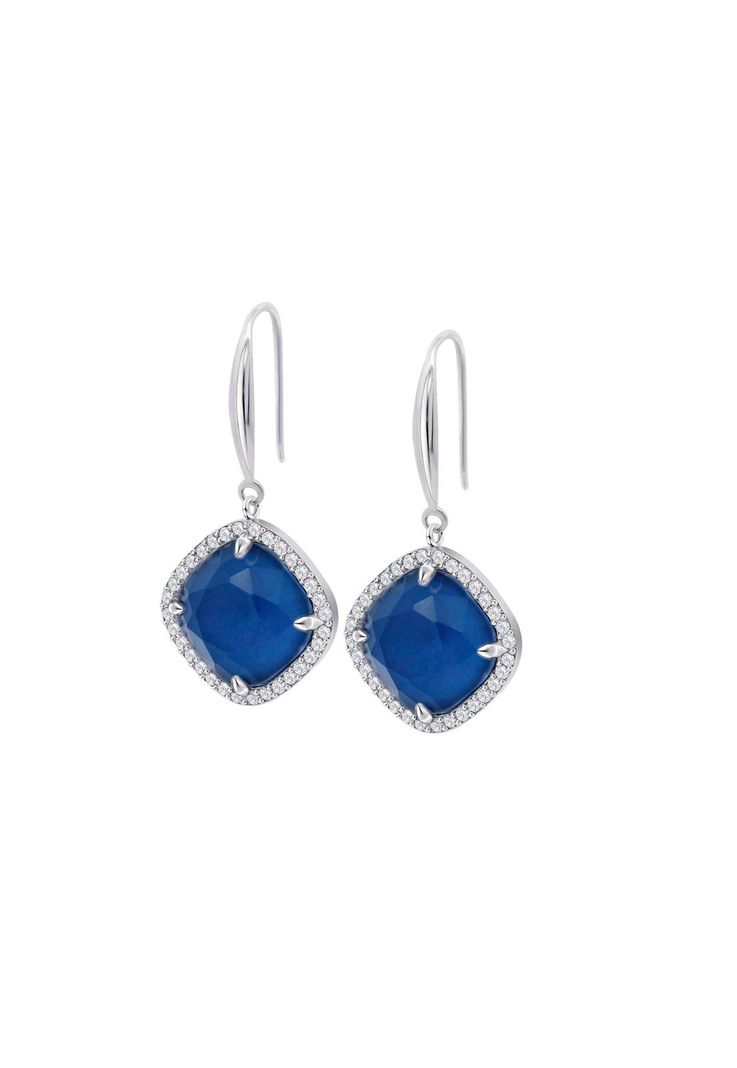 Aros Lp3921-4/1 Lotus Silver Mujer Leros Azul