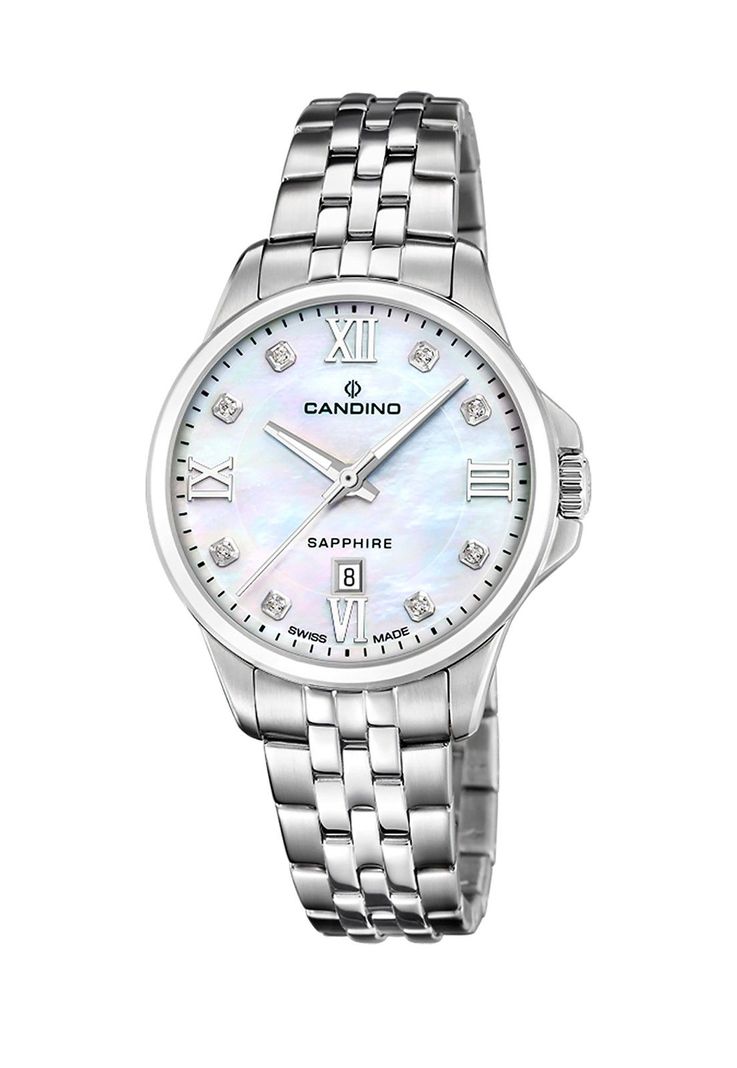 Reloj C4766/1 Candino Swiss Blanco Mujer Couples Classic-0