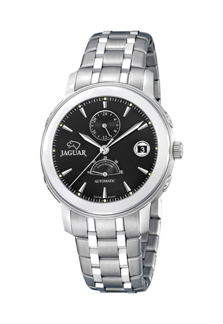 Reloj J947/3 Jaguar Negro Hombre Coleccion 1938