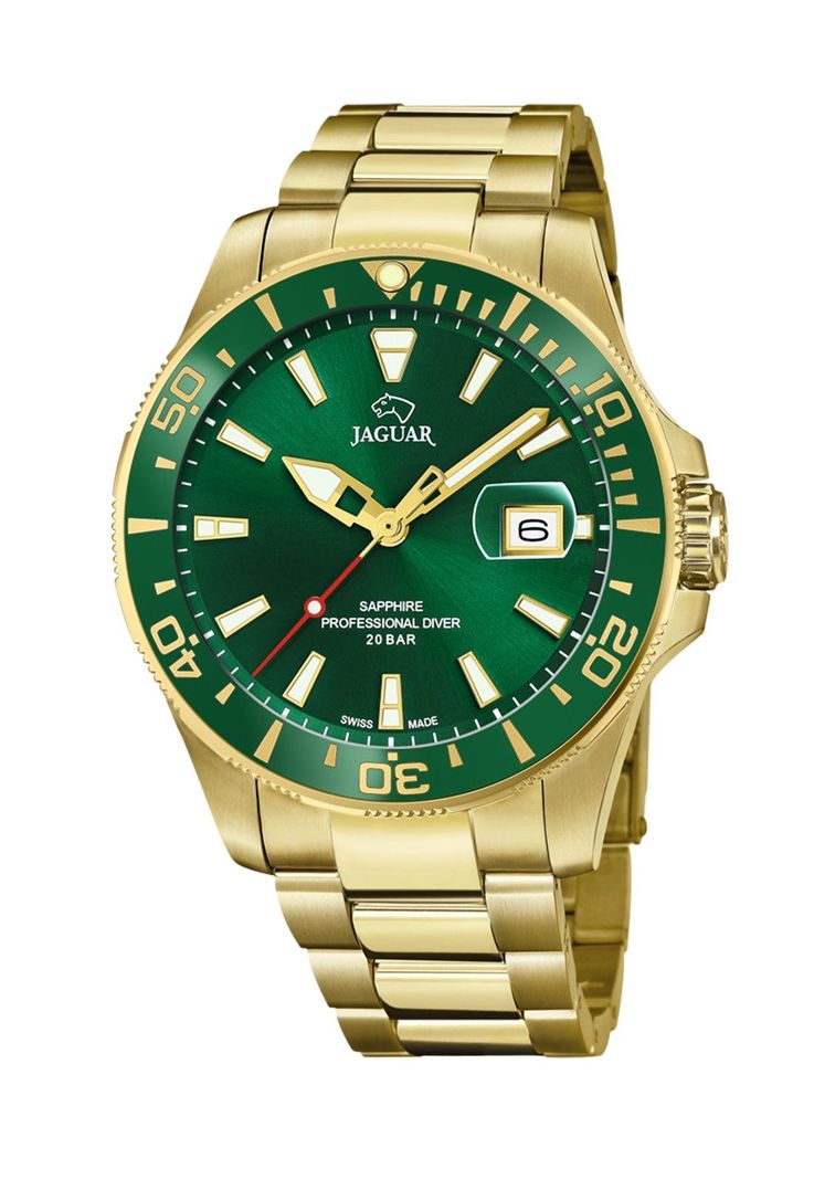 Reloj J877/2 Jaguar Verde Hombre Executive-0