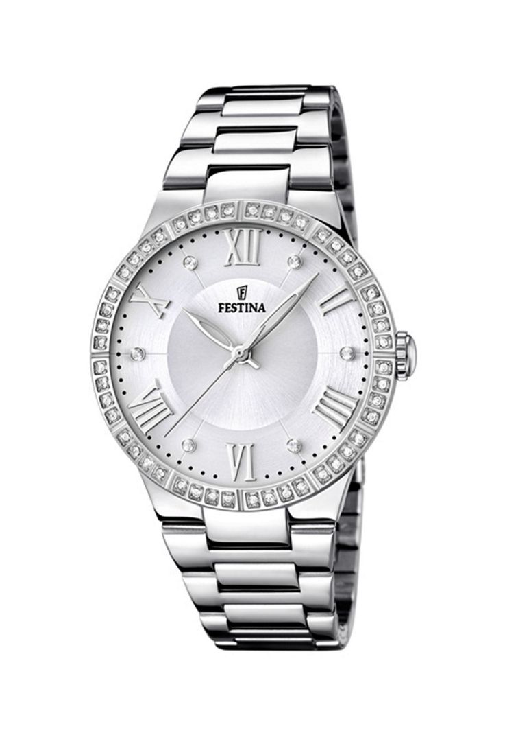 Reloj F16719/1 Festina Plateado Mujer Boyfriend Collection-0