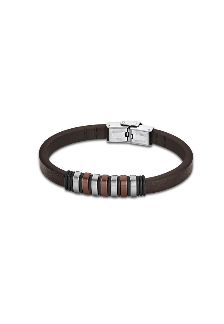 Pulsera Ls1827-2/3 Lotus Style Hombre Urban Man Cafe