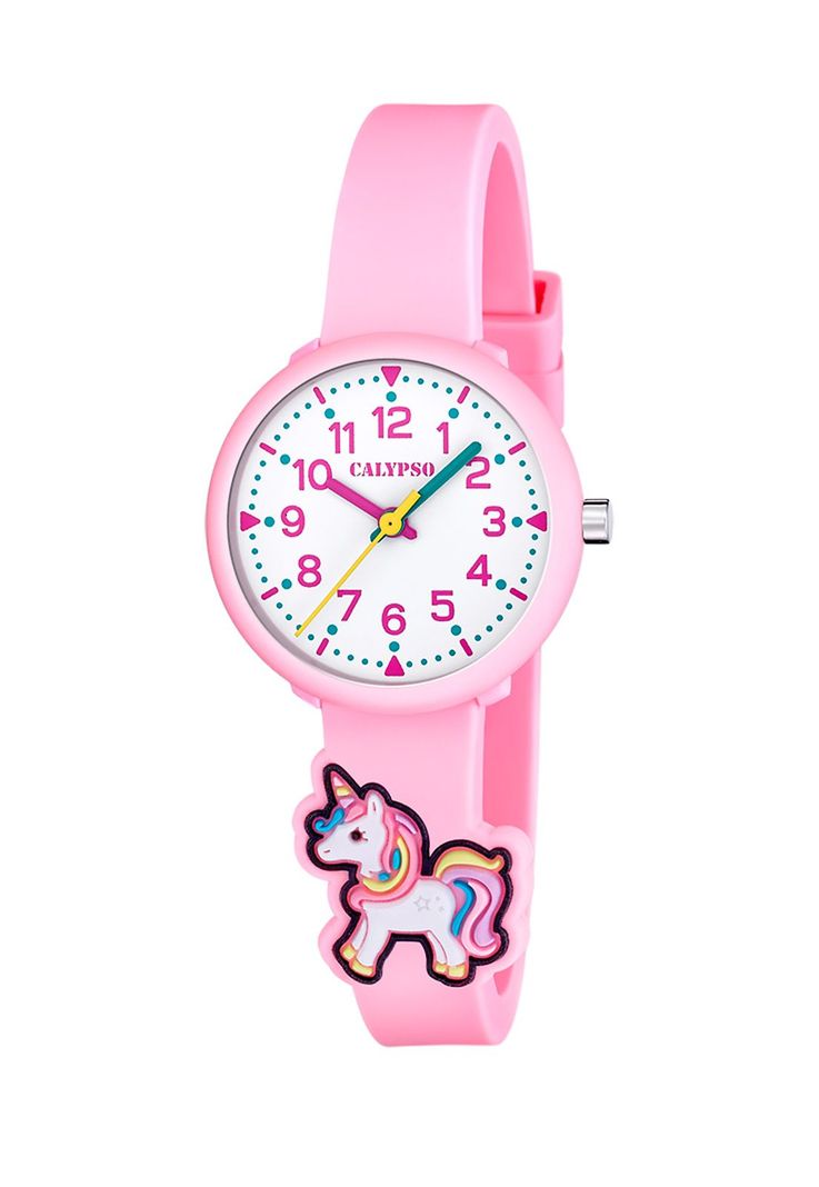 Reloj K5844/2 Calypso Blanco Infantil Digitana Rosado