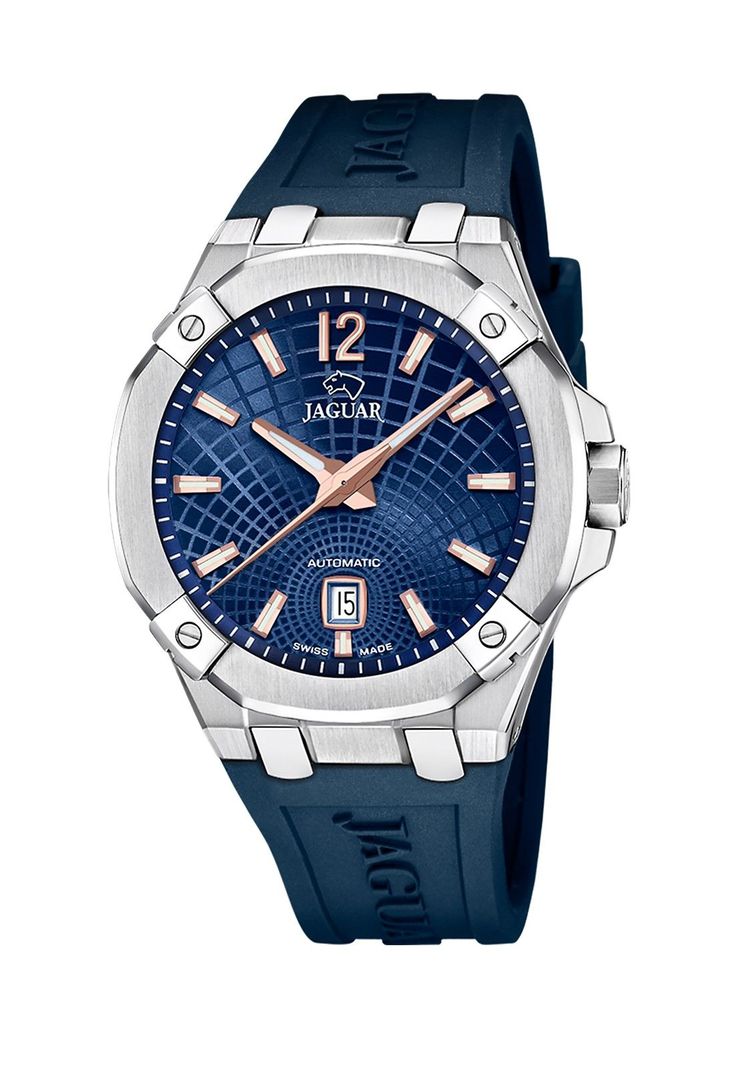 Reloj J1030/2 Jaguar Swiss Azul Hombre Automático-0