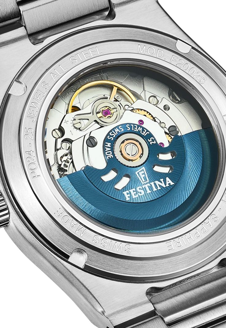 Reloj F20053/4 Festina Swiss Negro Hombre Automático-3