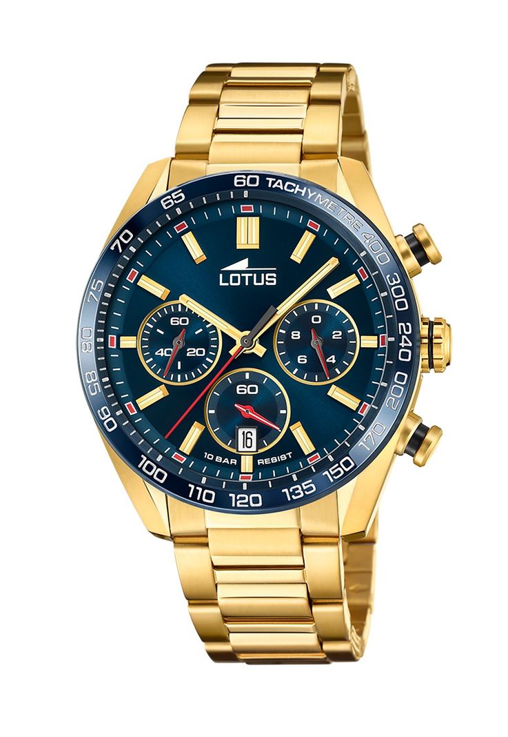 Reloj 18917/4 Lotus Dorado Hombre Chrono-0