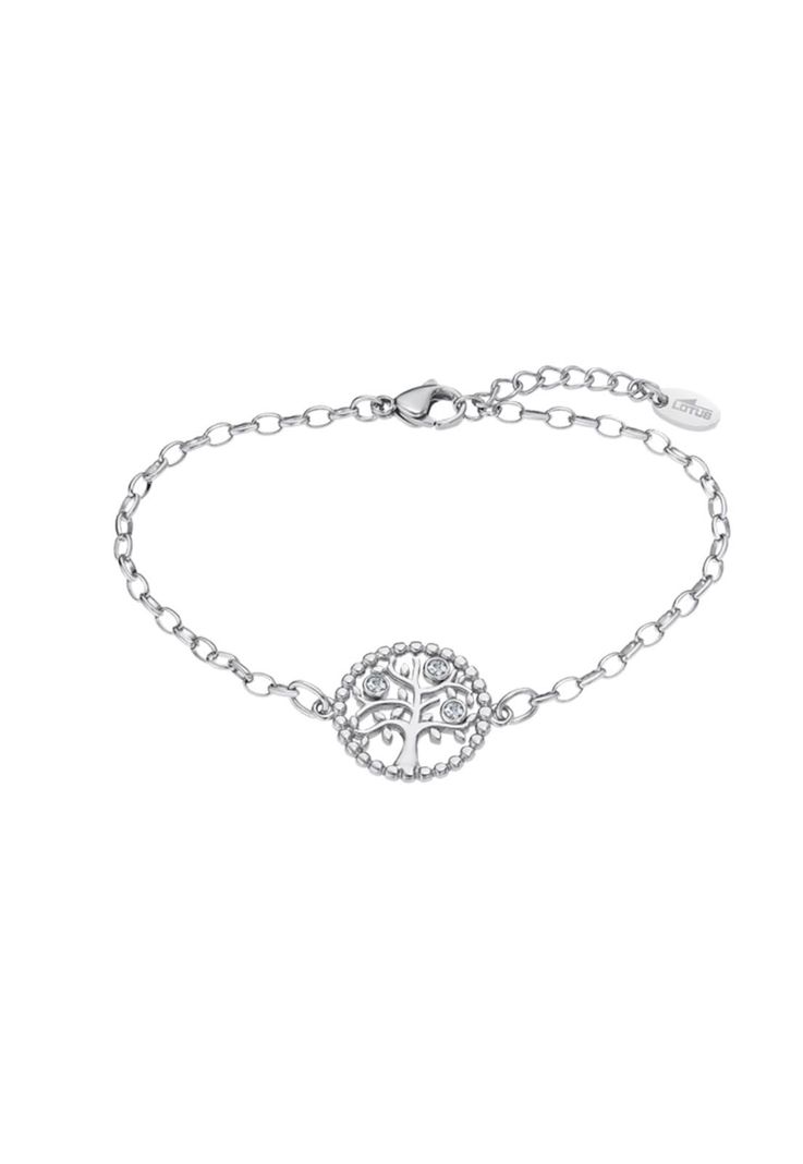 Pulsera Ls2194-2/1 Lotus Style Mujer Rainbow Plateado Metalico