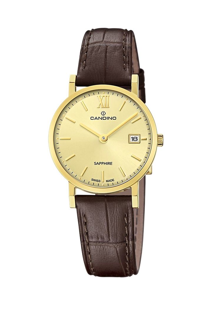 Reloj C4727/2 Candino Swiss Dorado Mujer Couples Classic-0