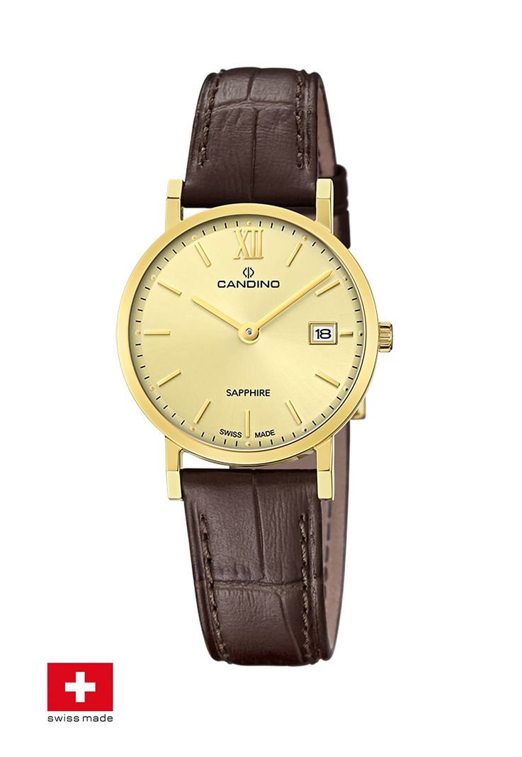 Reloj C4727/2 Candino Swiss Dorado Mujer Couples Classic-1