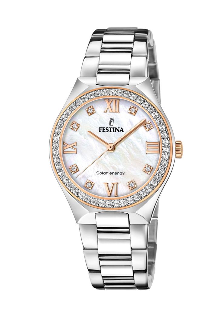 Reloj F20658/1 Festina Crema Mujer Solar Energy-0
