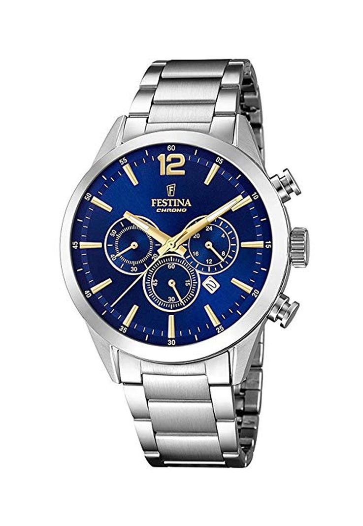 Reloj F20343/2 Festina Azul Hombre Timeless Chronograph-0