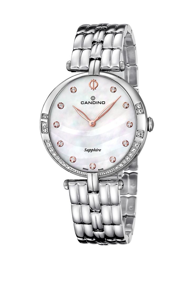 Reloj C4601/B Candino Blanco Mujer Classic Timeless Plateado
