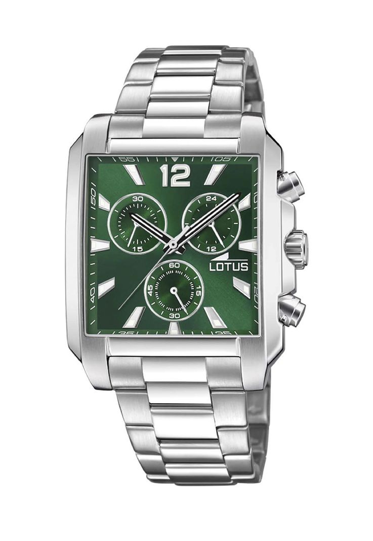 Reloj 18850/3 Lotus Verde Hombre Chrono-0