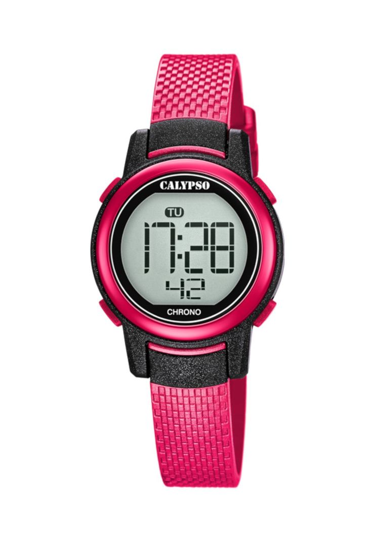 Reloj K5736/5 Calypso Fucsia Mujer Digital Crush