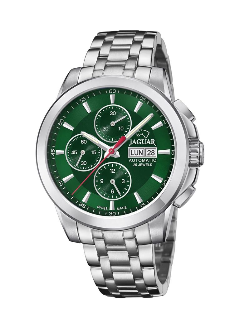 Reloj J978/5 Jaguar Verde Hombre Automatico-0