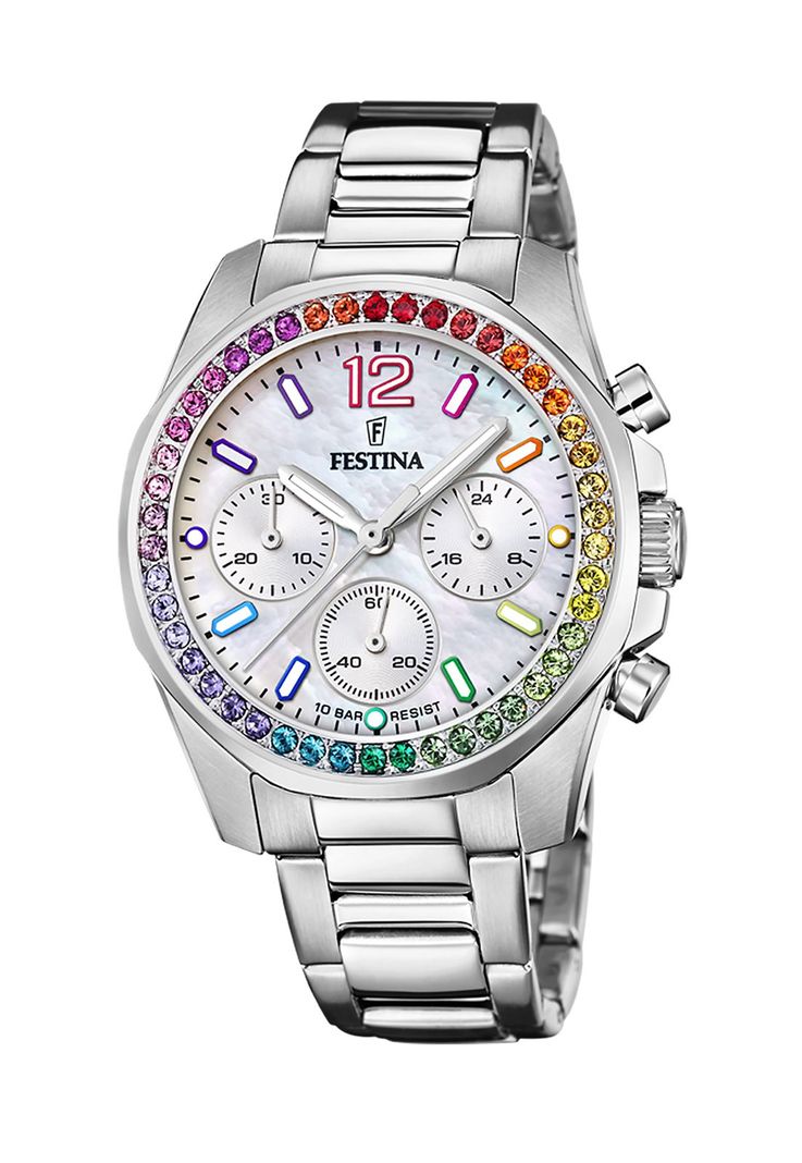 Reloj F20606/2 Festina Nácar Mujer Boyfriend Collection-0