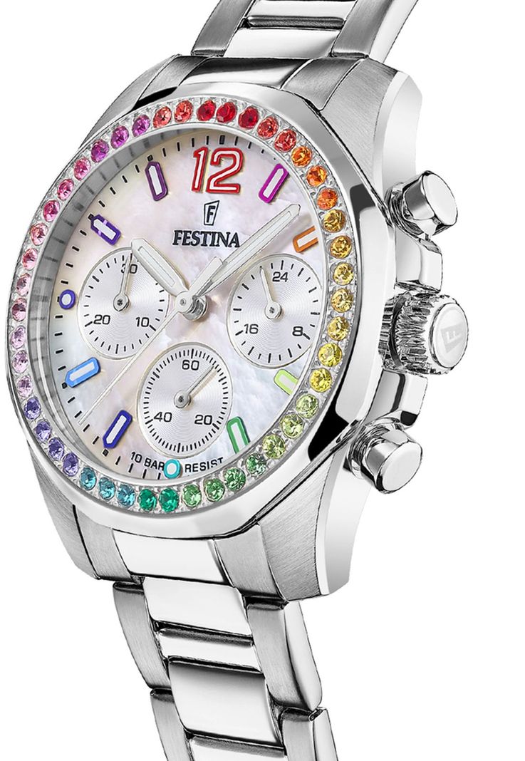 Reloj F20606/2 Festina Nácar Mujer Boyfriend Collection-2