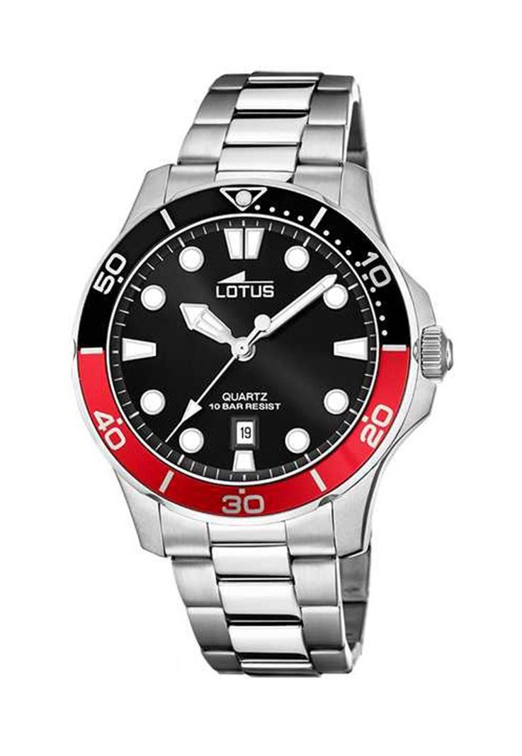 Reloj 18759/6 Lotus Negro Hombre Crono Deportivo-0