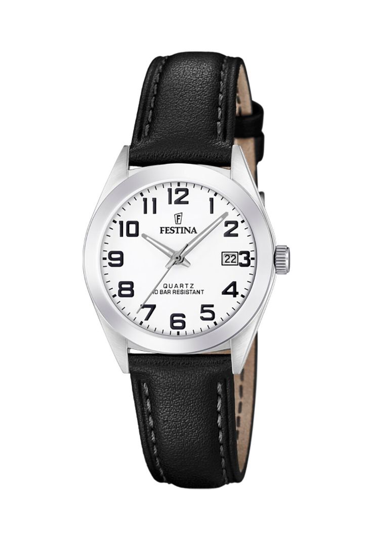 Reloj F20447/1 Festina Blanco Mujer Acero Clasico-0