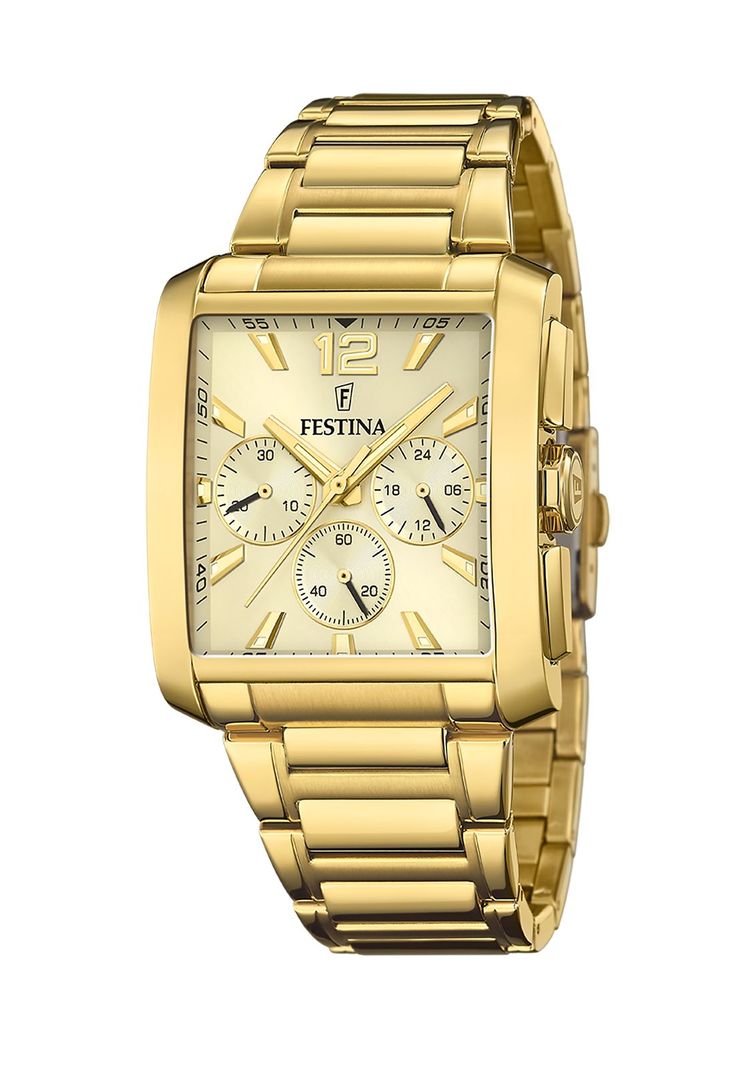 Reloj F20638/2 Festina Dorado Hombre Timeless Chronograph-0