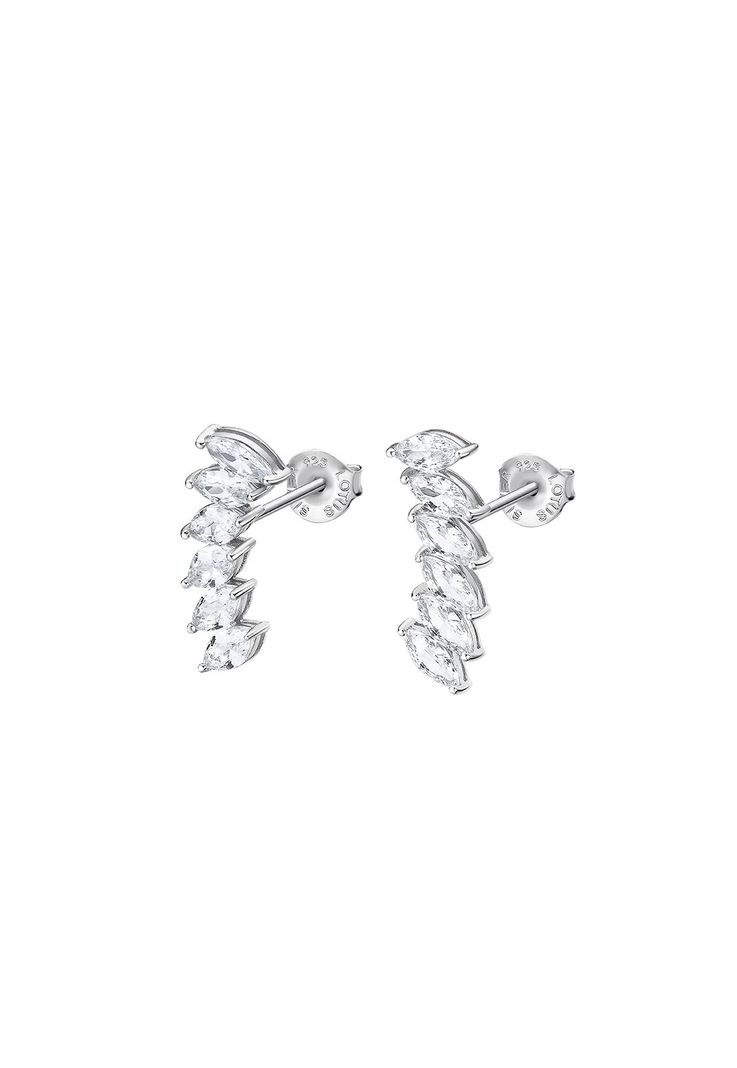 Ear Cuff LP3391-4/1 Lotus Silver Mujer Ear Party-0