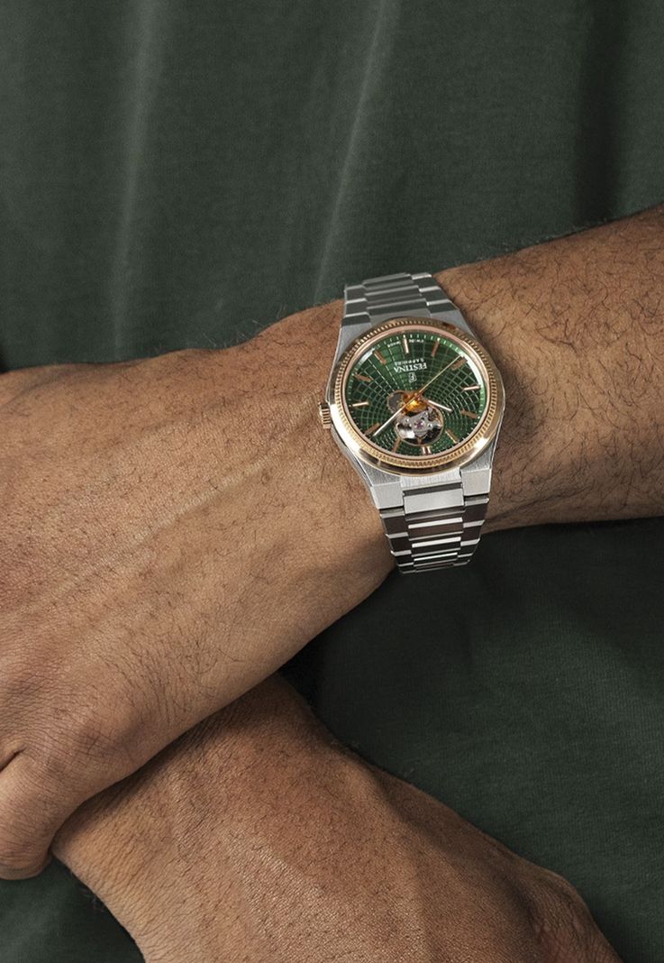 Reloj F20061/3 Festina Swiss Verde Hombre Automático-2