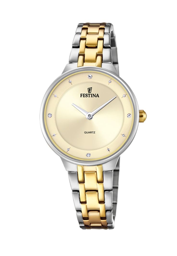 Reloj F20625/2 Festina Champaña Mujer Mademoiselle-0