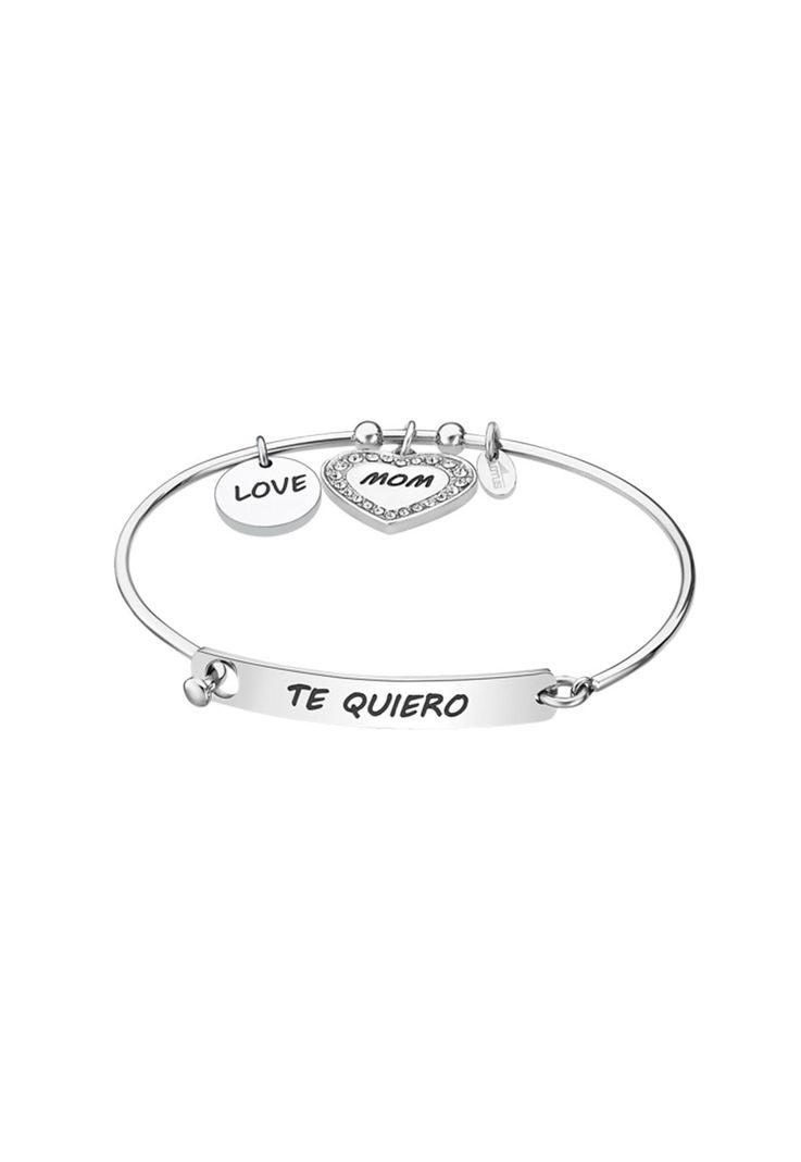 Pulsera Ls2017-2/4 Lotus Style Mujer Millennial Plateado Metalico