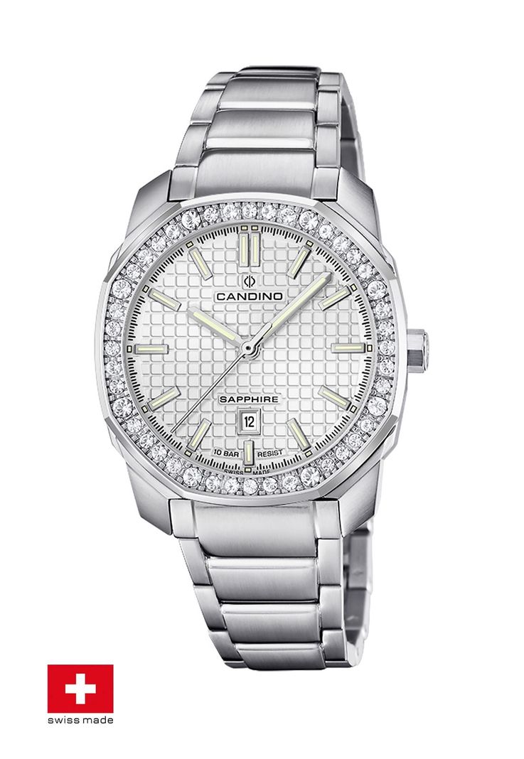 Reloj C4756/6 Candino Swiss Blanco Mujer Couple Sport-1