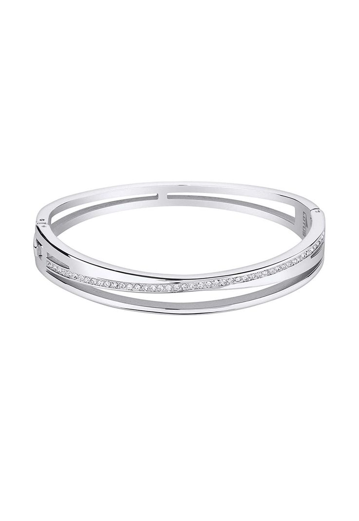 Pulsera Ls2113-2/1 Lotus Style Mujer Bliss Plateado Metalico