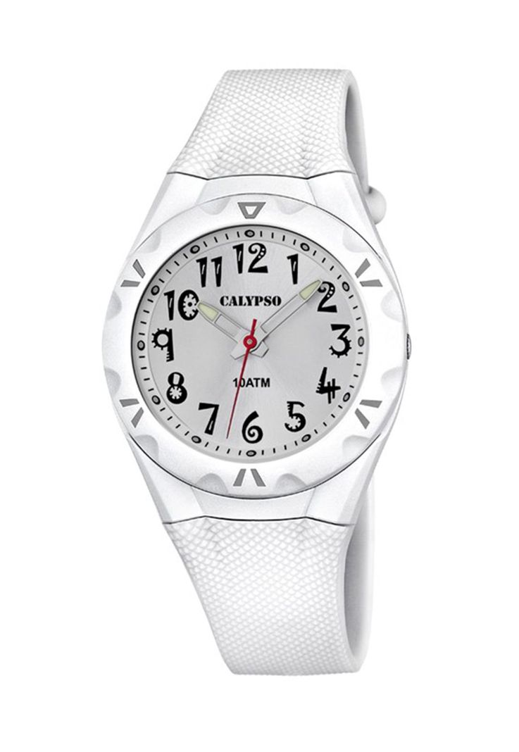 Reloj K6064/1 Calypso Blanco Infantil Digital Crush-0