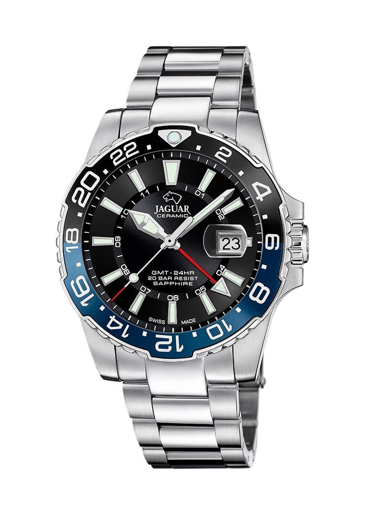 Reloj J1011/4 Jaguar Swiss Negro Hombre Ceramic