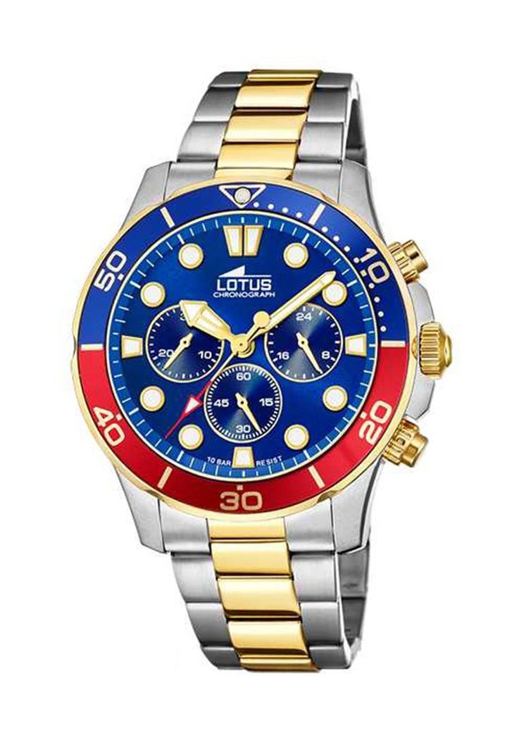 Reloj 18757/4 Lotus Azul Hombre Crono Deportivo-0