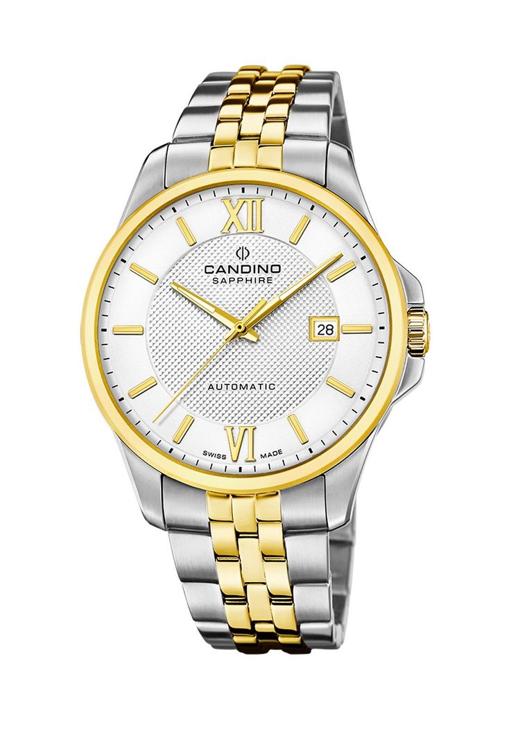 Reloj C4769/1 Candino Swiss Blanco Hombre Automático-0