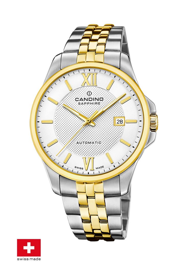 Reloj C4769/1 Candino Swiss Blanco Hombre Automático-1