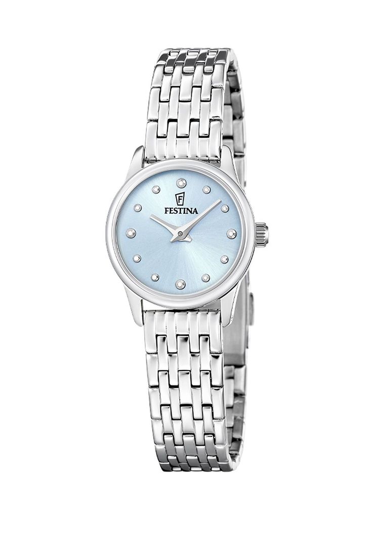 Reloj F20749/3 Festina Azul Mujer Mademoiselle Plateado