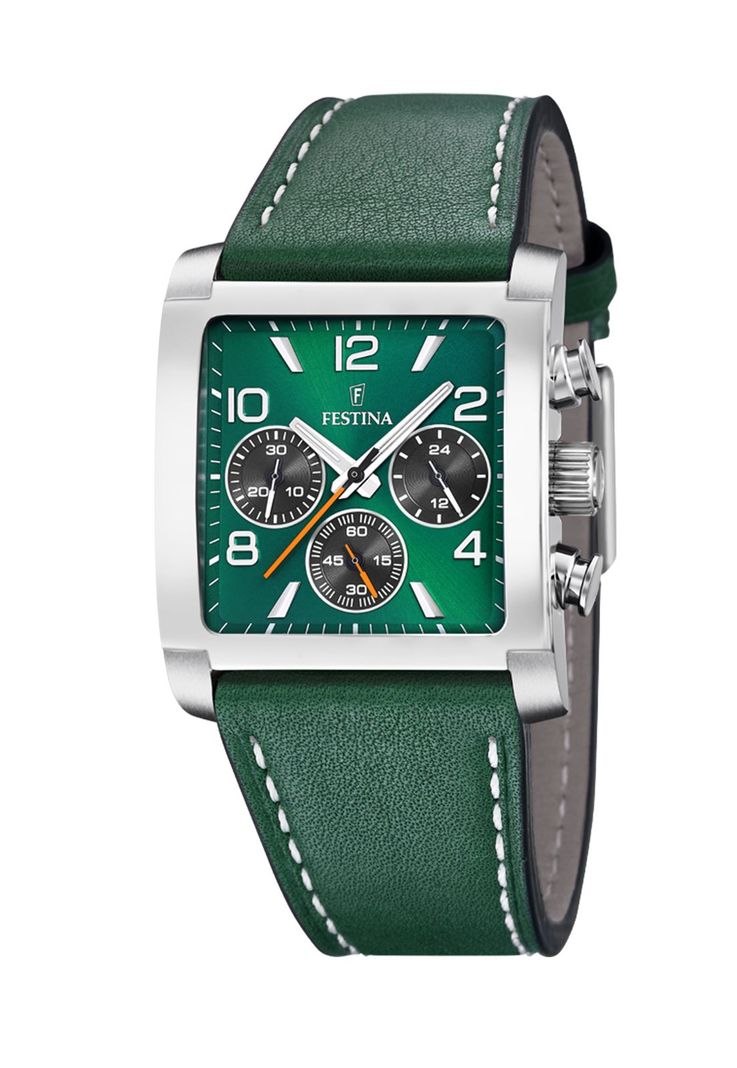 Reloj F20653/2 Festina Verde Hombre Timeless Chronograph-0
