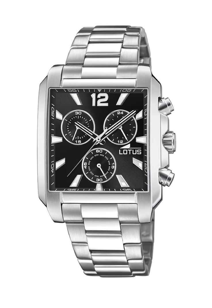 Reloj 18850/4 Lotus Negro Hombre Chrono-0
