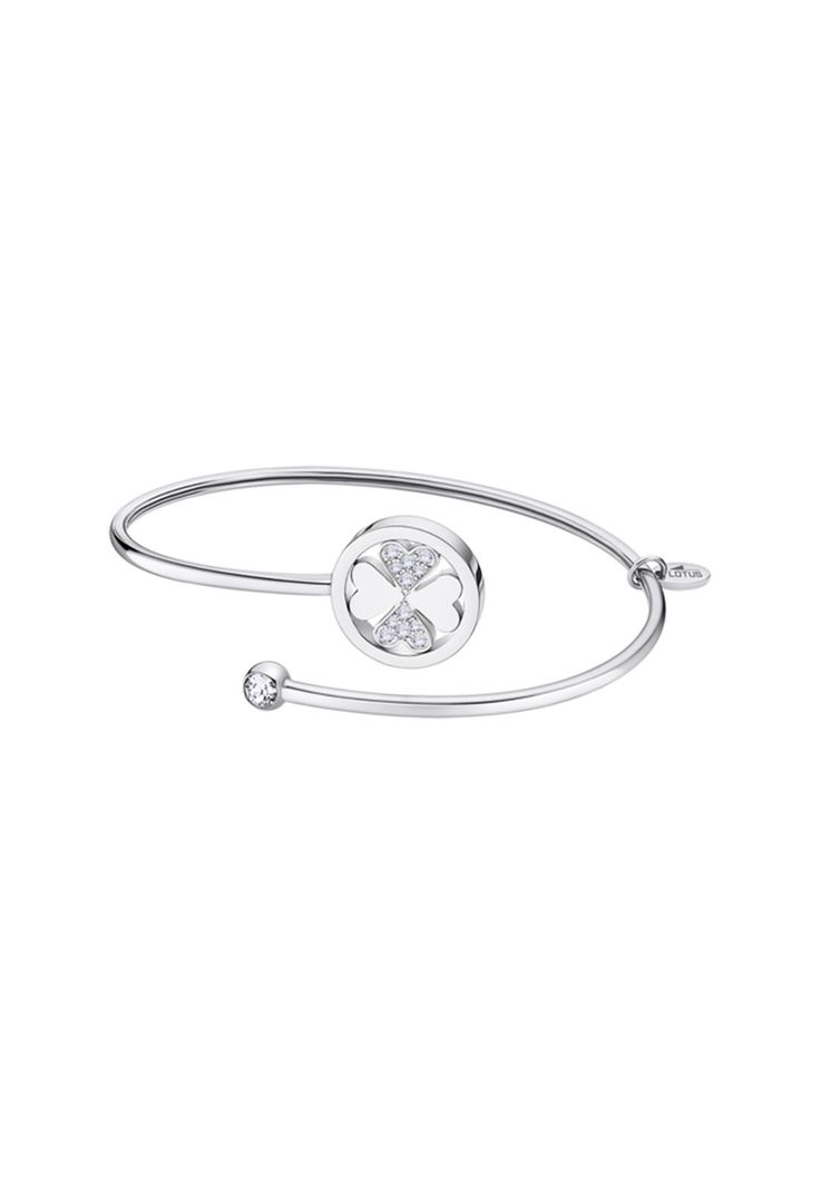 Pulsera Ls2169-2/1 Lotus Style Mujer Millennial Plateado Metalico